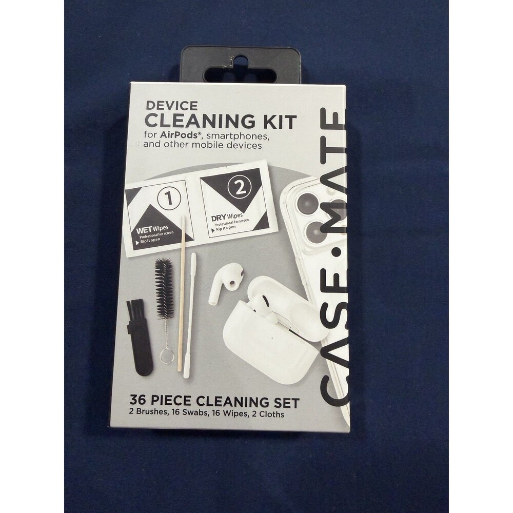 Case-Mate Device Cleaning Kit for Apple Air-Pods Smartphones NEW IN BOX